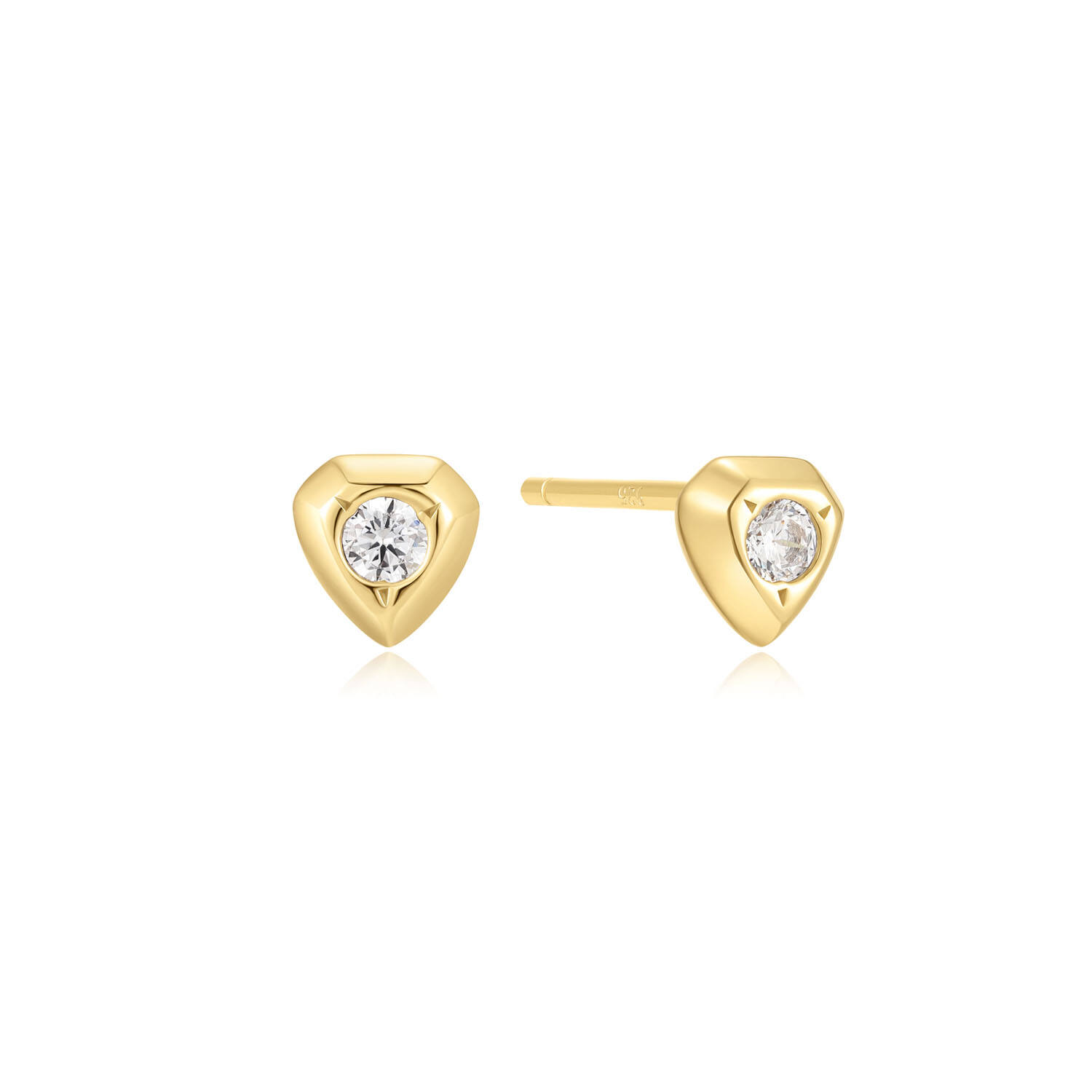  TRAILBLAZER - Zilver / 14kt GP - Zirkonia
